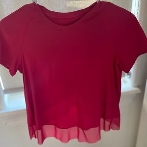 pink Size 2 LULULEMON top